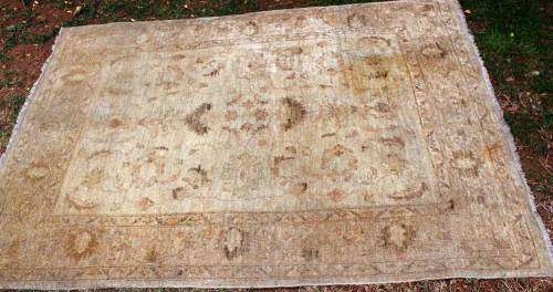 Exceptional hand-knotted Chobi Oriental carpet in good condition.