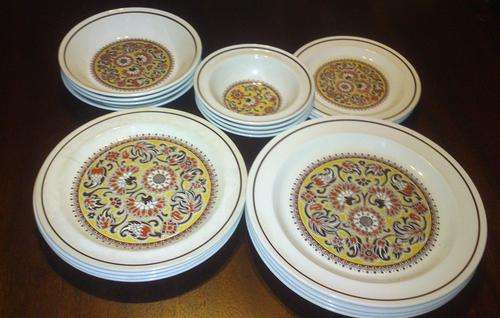 Ridgway Ironstone England 1792 4 piece set dinnerware