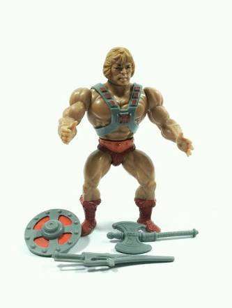 MASTERS OF THE UNIVERSE MOTU ORIGINAL HE-MAN VINTAGE 1980 *COMPLETE*
