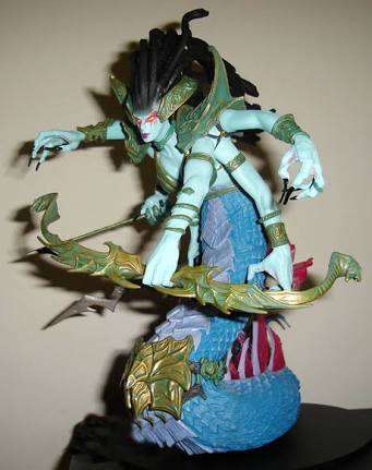 WORLD of WARCRAFT LADY VASHJ action figure ###3 DAYS OFF###
