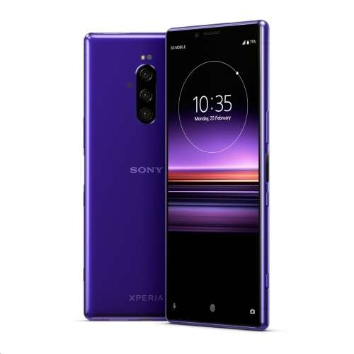 Sony Xperia 1 128GB/6GB J9110 (Dual Sim / Unlocked Globally / Global ROM) - Purple