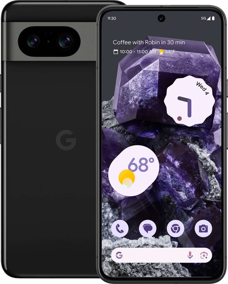 Google Pixel 8 5G 256GB/8GB (Dual Sim / Unlocked Globally / Global ROM) - Obsidian