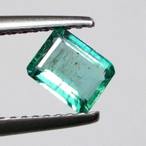 Natural AAA 0.63 Ct Zambian Emerald  ( See Video )