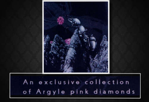 Natural 0.12 Ct Argyle  Purple Diamond ( Certified )