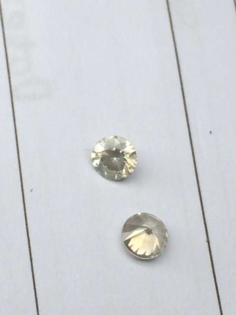RARE Natural 0.51 Ct Diamond Pair k Colour 100% Untreated Natural VIDEO RARE Natural 0.51 Ct Diamond