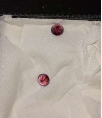 Natural 1.30 Ct Pink Burmese Spinels  Pair Rare