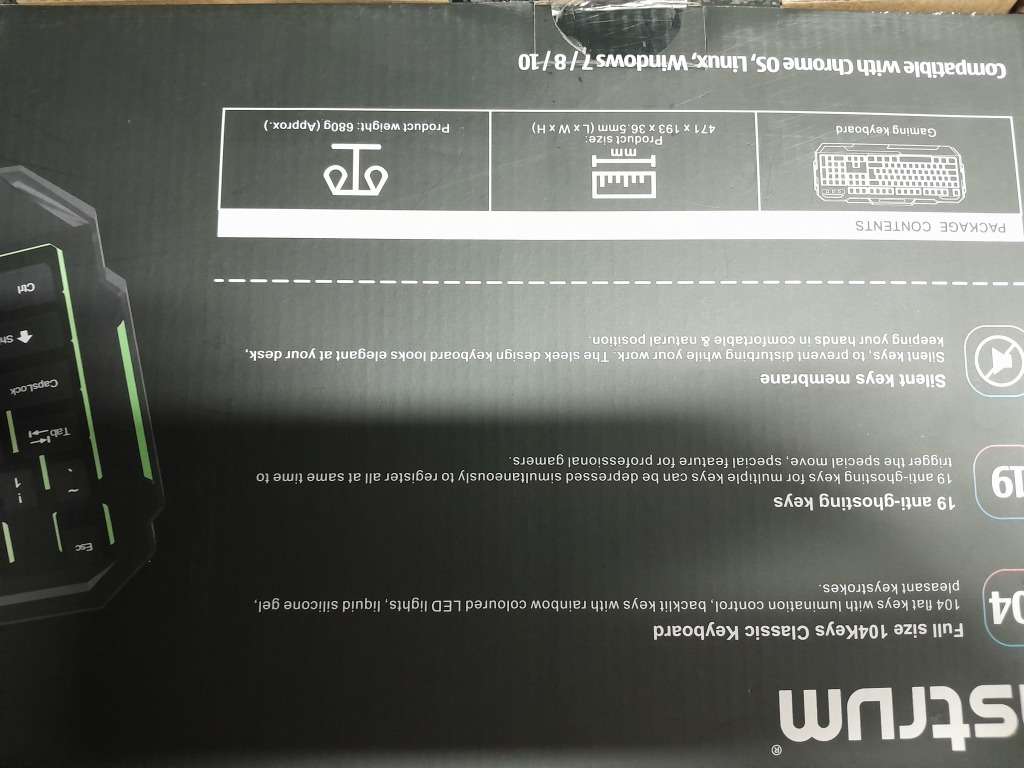 Astrum Gaming Keyboard new in box