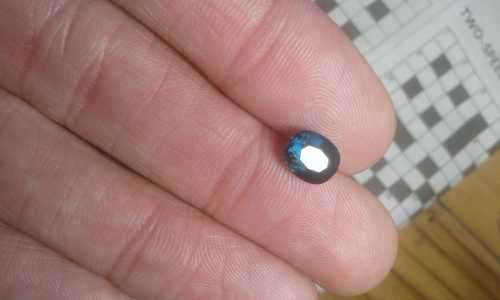 Natural 2.10 Ct Blue Sapphire Certified