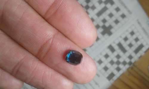 Natural 2.10 Ct Blue Sapphire Certified