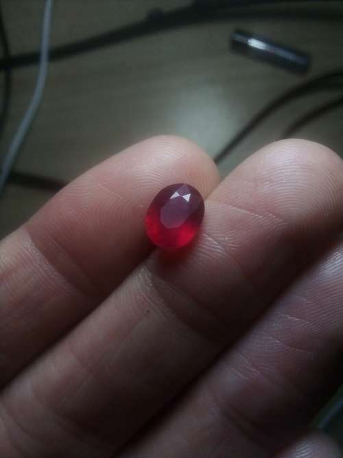 Natural 2.65 Ct Red Ruby  INVESTMENT