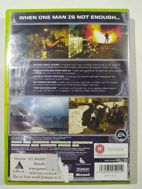Army Of Two (Xbox 360)