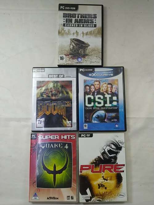 5x PC Games Bundle