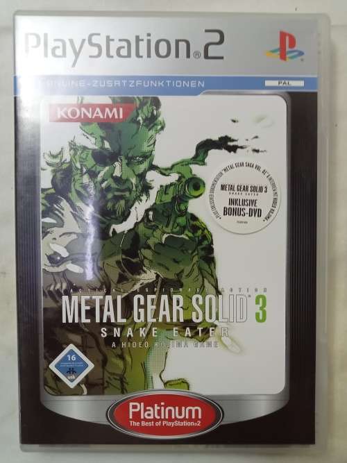 Metal Gear Solid 3: Snake Eater - German (PS2)