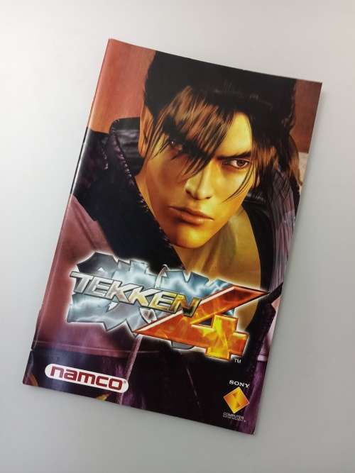 Tekken 4 - MANUAL ONLY (PS2)