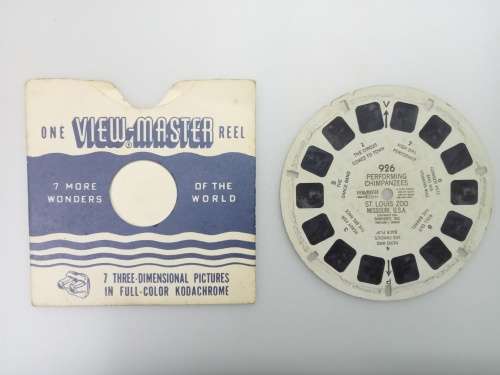 View-Master: 926 - Performing Chimpanzees: St. Louis Zoo Missouri, U.S.A.