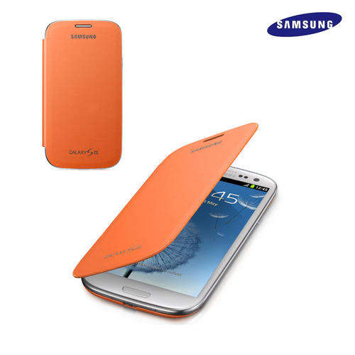 Original Samsung Galaxy S3 FlipCover *Luminous Orange*