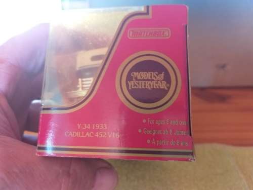 Matchbox Yesteryear Y34 1933 Cadillac 452 V16