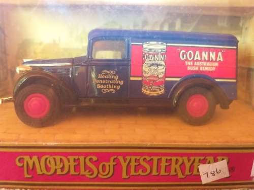 MATCHBOX MOY Y 12 1937 GMC TRUCK GOANNA REMEDIES