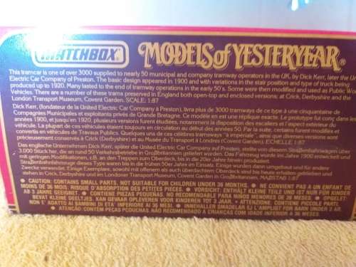 MATCHBOX MOY Y 12 1937 GMC TRUCK GOANNA REMEDIES