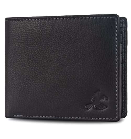 HORNBULL-  black , Leather Wallet for Men | Leather Mens Wallet with RFID Blocking