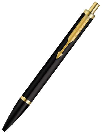 PARKER LATITUDE  MATTE BLACK GT METAL BALL PEN