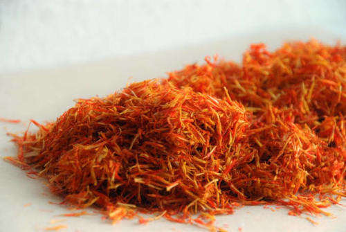 SAFFRON SUBSTITUTE - Safflower (Carthamus tinctorius) 50 SEEDS - HERB