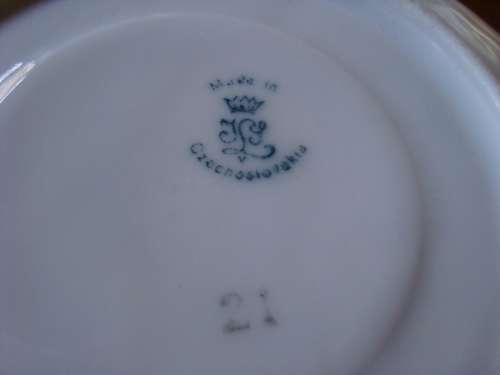 antique ART DECO SCHNEIDER tea set made in CZECH between 1927 and 1938