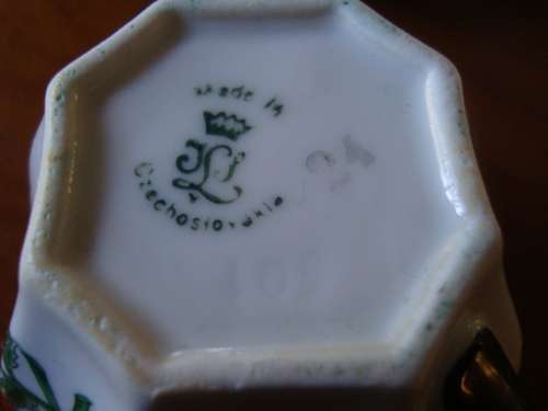 antique ART DECO SCHNEIDER tea set made in CZECH between 1927 and 1938