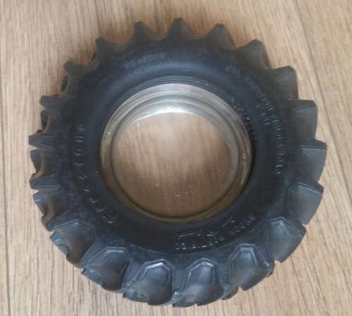 vintage FIRESTONE TRACTOR ASHTRAY in excellent condition
