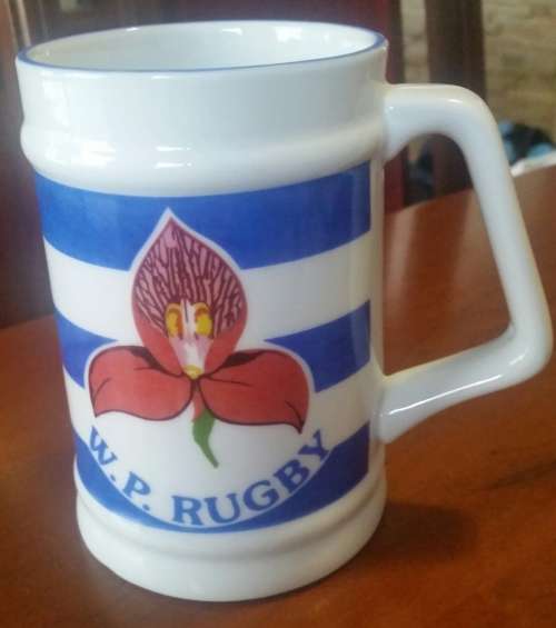 WP RUGBY beer mug made by WIESENTHAL Germany
