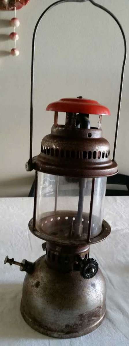 Vintage storm kerosene lantern Aeroplane trade mark...very RARE