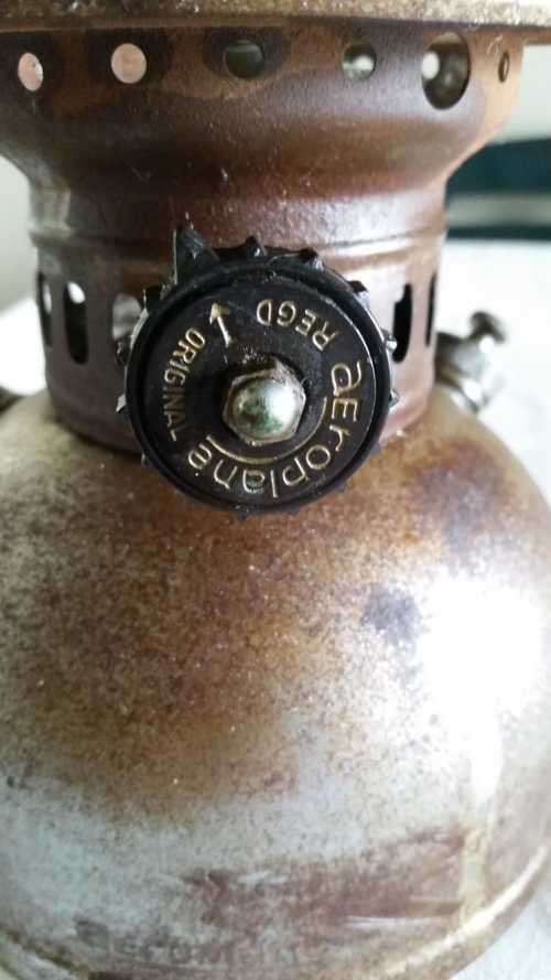 Vintage storm kerosene lantern Aeroplane trade mark...very RARE