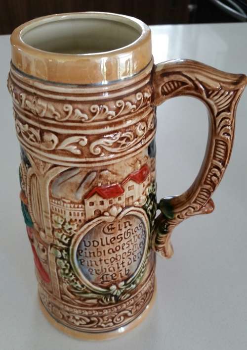 Tall GERMAN BEER mug