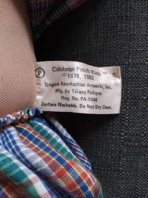 Cabbage Patch doll from 1976 by Tri-ang Pedigree