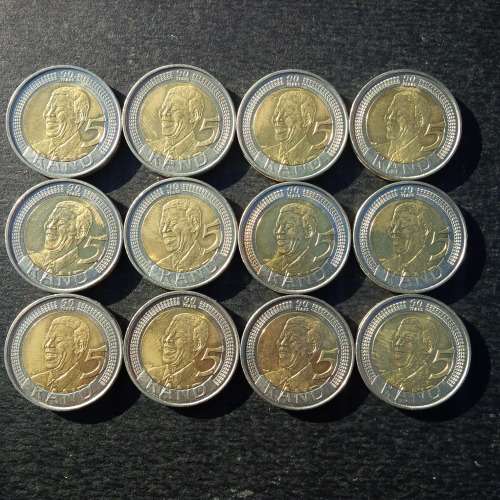 2008   ## R5 ## BIRTHDAY  COIN ## MANDELA  COINS  ##  IN  SUPER  EXCELLENT  CONDITION  ##