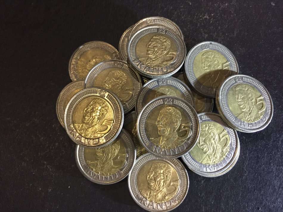 2008   ## R5 ## BIRTHDAY  COIN ## MANDELA  COINS  ####