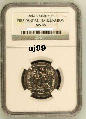##MS 63##  MS 63 ## MS 63##  1994  ### PRESIDENTIAL  INAUGURATION  R5 ##