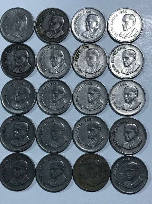 20  X  1968  5  CENTS