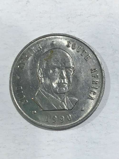1990 BOTHA R1 COIN