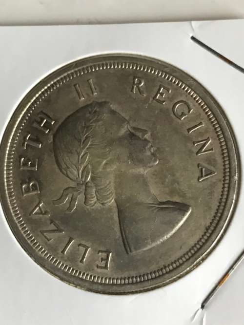 UNION OF SA CROWNS / 5 SHILLINGS INCLUDING  1950 # IN EXCELLENT CONDITION#BID FOR1TO TAKE ALL#