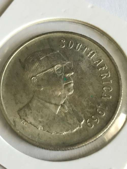 1969  ENGLISH  R1 SILVER  CONTENT 12g  PURE SILVER