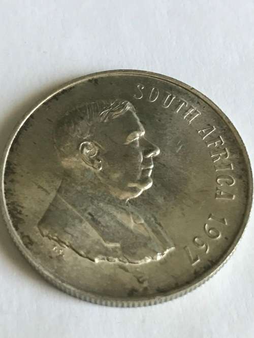 1967 ENGLISH  R1 SILVER  CONTENT 12g  PURE SILVER