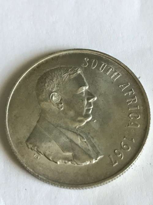 1967 ENGLISH R1 SILVER  CONTENT 12g  PURE SILVER