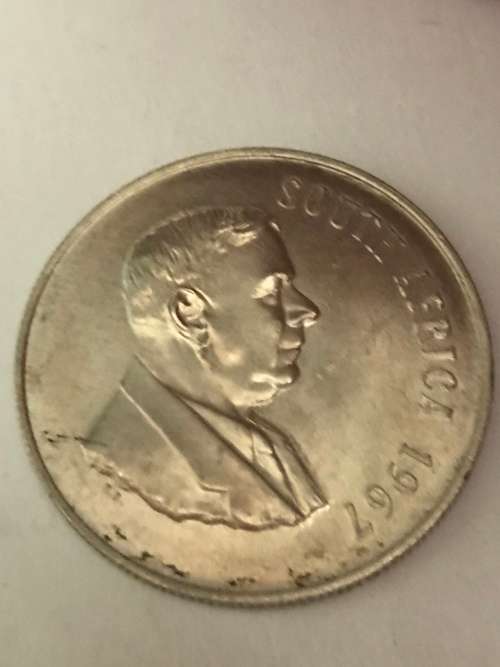 1967  ENGLISH  R1 SILVER  CONTENT 12g  PURE SILVER