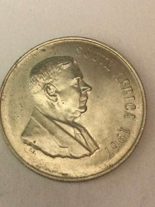 1967  ENGLISH  R1 SILVER  CONTENT 12g  PURE SILVER