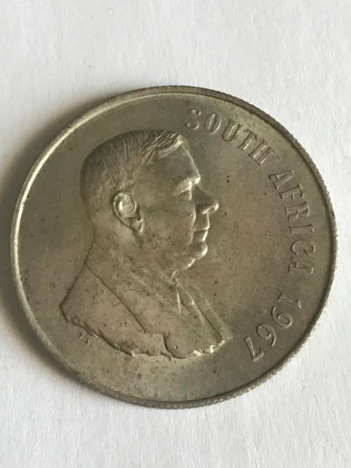 1967  ENGLISH  R1 SILVER CONTENT 12g  PURE SILVER