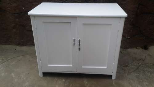 Beautiful old painted cupboard.