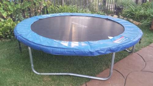 Awesome round Bounceking trampoline.