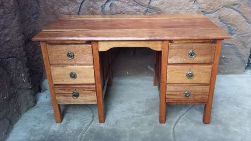 Beautiful old kiaat desk.