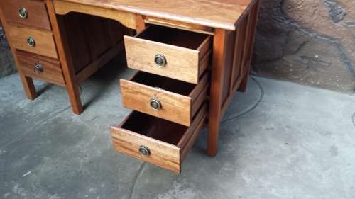 Beautiful old kiaat desk.